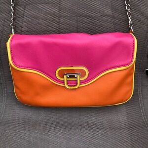 Apt. 9 faux leather crossbody shoulder clutch purse